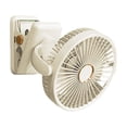 thumbnail image 1 of lixuesong Rechargeable Clip On Desk Fan With 5 Speed Setting 2000mAh Battery USB Rechargeable Fan For Office Car Camping Strollers, 1 of 3