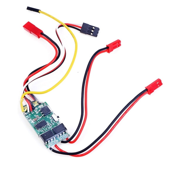 lixuesong Remote Control Sensorless Brushed for Programming Motor Brushed Car with Double Channel Bidirectional