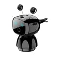 thumbnail image 1 of lixuesong Robot Shape Car Air Freshener Vent Clip Fragrances Ornament Quiet Operate Diffuser Scent for Long Lasting Fragrances, 1 of 3