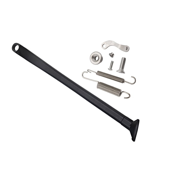 lixuesong Rusts Resistant Motorcycle Frame Enhanced Stability Side Kickstand Ensuring Secure Parking for 17-23 Bikes