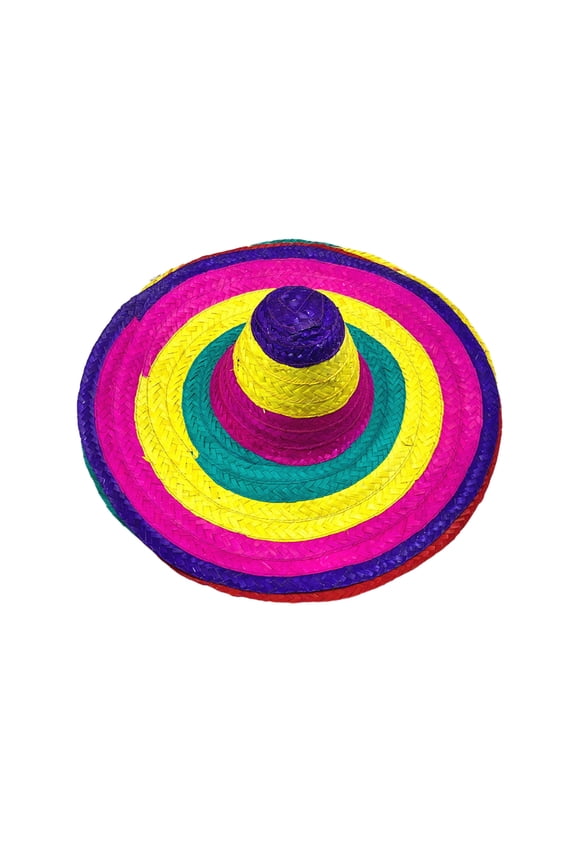 Sombrero Straw Hat Mexicans Party Cap Photo Props DiaDeMuertos Festival Sun Hat