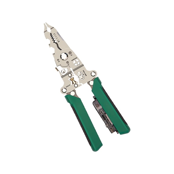 lixuesong Stainless Steel Wire Strippers Double Function Electrical Tool Nonslip Design For Electricians and Craft Enthusiasts