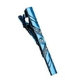 thumbnail image 1 of lixuesong Tie Clip for Men Luxurious Inlays Alloy Necktie Clasp Tie Pinch Clips Brass Blue Buckle for Wedding Business, 1 of 3