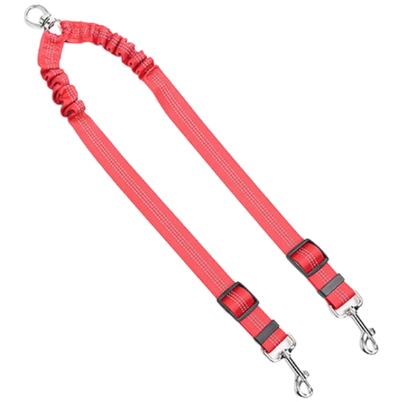 lixuesong Two Pet Walking Leads Heavy Duty Nylon Leash Locking Clasps Ergonomic NonSlip Handle Training Gear Breeds Rope