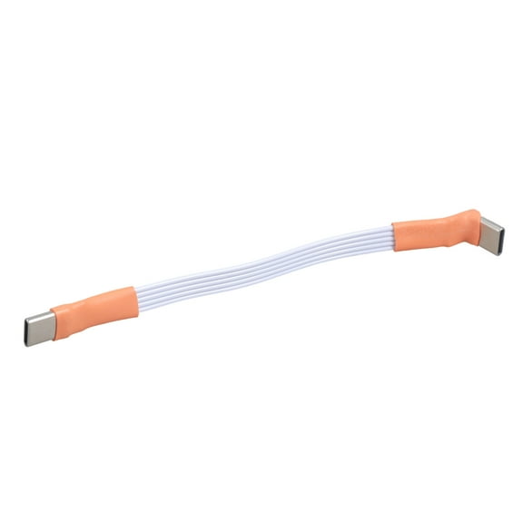 lixuesong USB Type C 90 Degree Angled Flat Flexible Cable 10W Fast Charging 1.5mm Thin Design for Drones Smartphones Gaming Consol