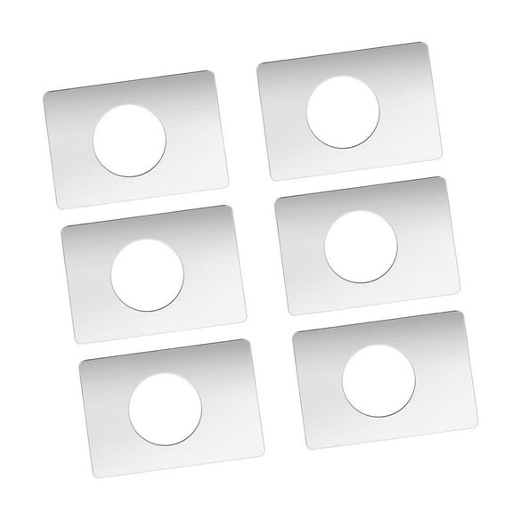 lixuesong Upgrades Door Knob & Deadbolts Reinforcement Plate Door Locking Hole Backing Reinforcer for Enhances Security & Easy Rep