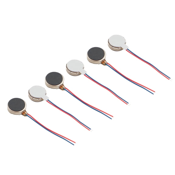 lixuesong Vibrations Motor 1027 Flat Coin Button Type for Mobile Phones, Pagers Printer DC3V,11000RPM Vibrations Motor