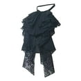 thumbnail image 1 of lixuesong Victorian Layered Ruffle Lace Detachable Jabot Faux Collar Necktie For Renaissances Costumes Party Outfit Accessories, 1 of 2