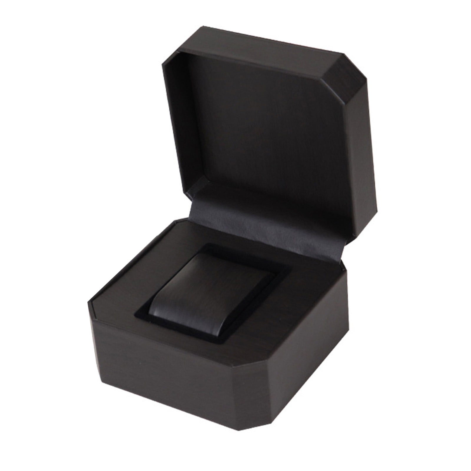 lixuesong Vintage PU Watch Case Leather Watch Storage Box Stylish Watch ...