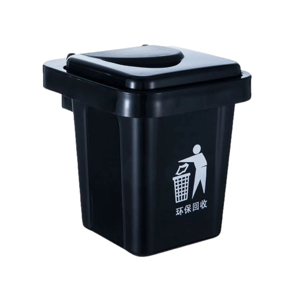 lixuesong Wall Mounted Ashtray With Detachable Inner Bucket Space Saving Design For Home Office Decorative Miniature Trash Bin