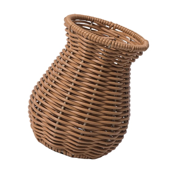 lixuesong Woven Vase Rattan Vase for Plant Display, Home Decoration for Plant Arrangement Living Room Decorations Flower Holders