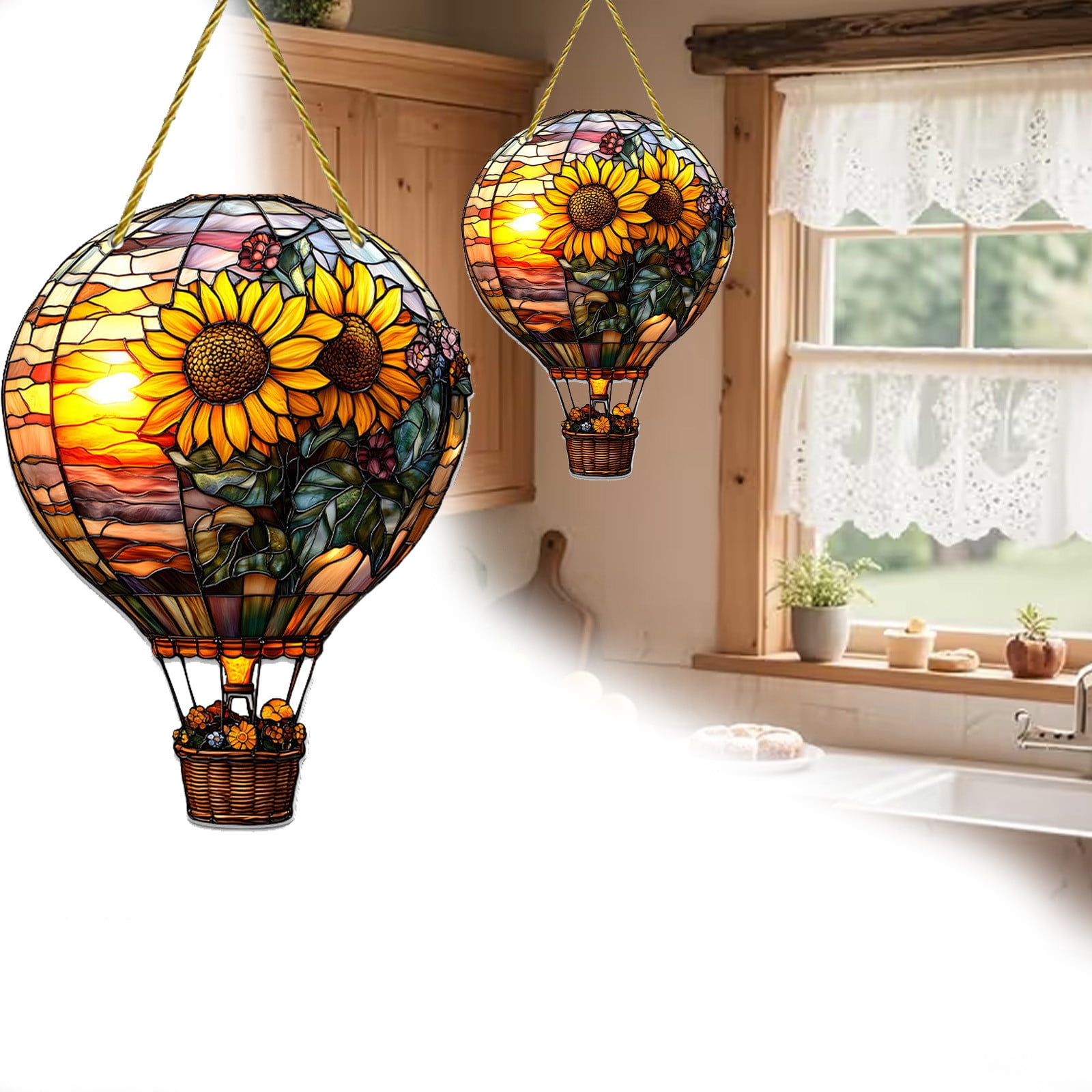 liyanJIAJU Colorful Hot Air Balloon Party Decorations Tassels & Strings ...