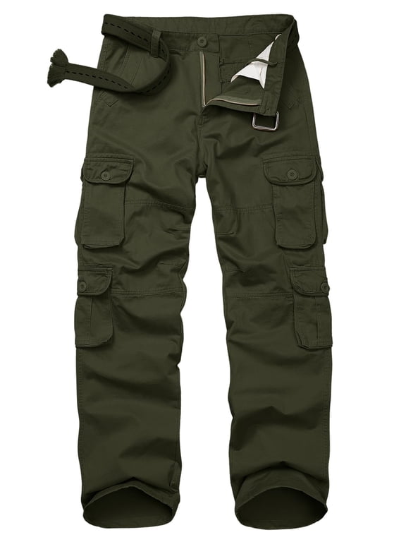 Cargo Pants Men Ripstop Work Trousers Work Utility & Safety Pants