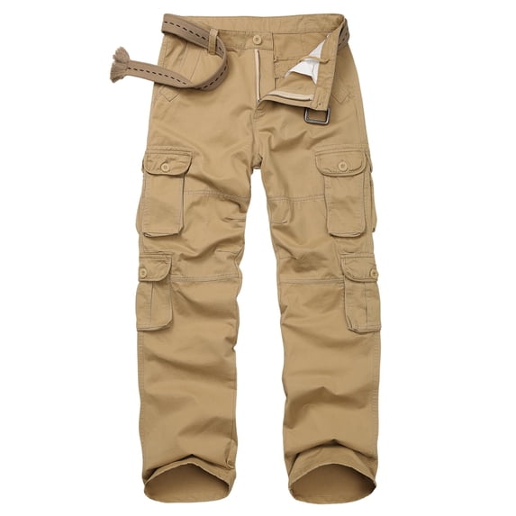 liyiyiyia Mens Ripstop Work Pants Stretch Cargo Pants Construction Trousers Utility Pant
