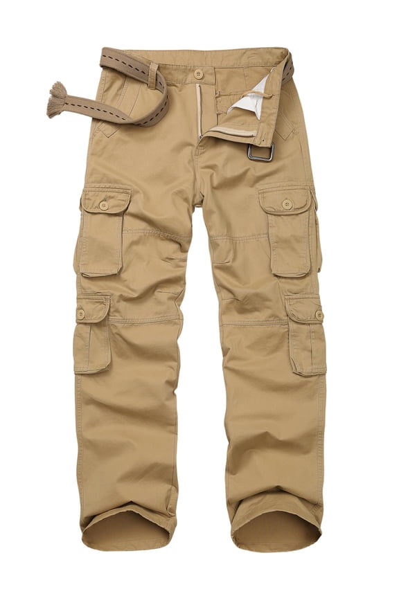 Mens Ripstop Work Pants Stretch Cargo Pants Construction Trousers Utility Pant
