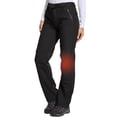 thumbnail image 1 of liyiyiyia Snow Ski Pants Women Fleece Lined Warm Pants for Winter Softshell Insulated Snowboard Pants for Hiking Outdoor Black, 1 of 7