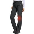 thumbnail image 1 of liyiyiyia Womens Snow Pants Fleece Lined Winter Hiking Outdoor Skiing Pants Grey Water Resistant Insulated Softshell Trousers, 1 of 7