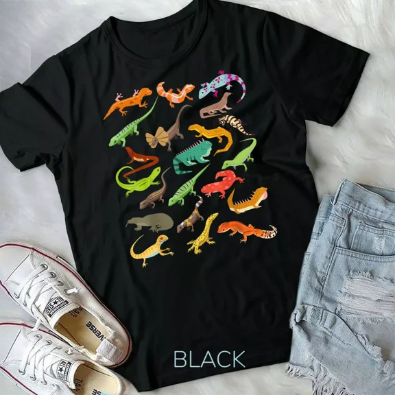 lizard collage Unisex & T Shirt