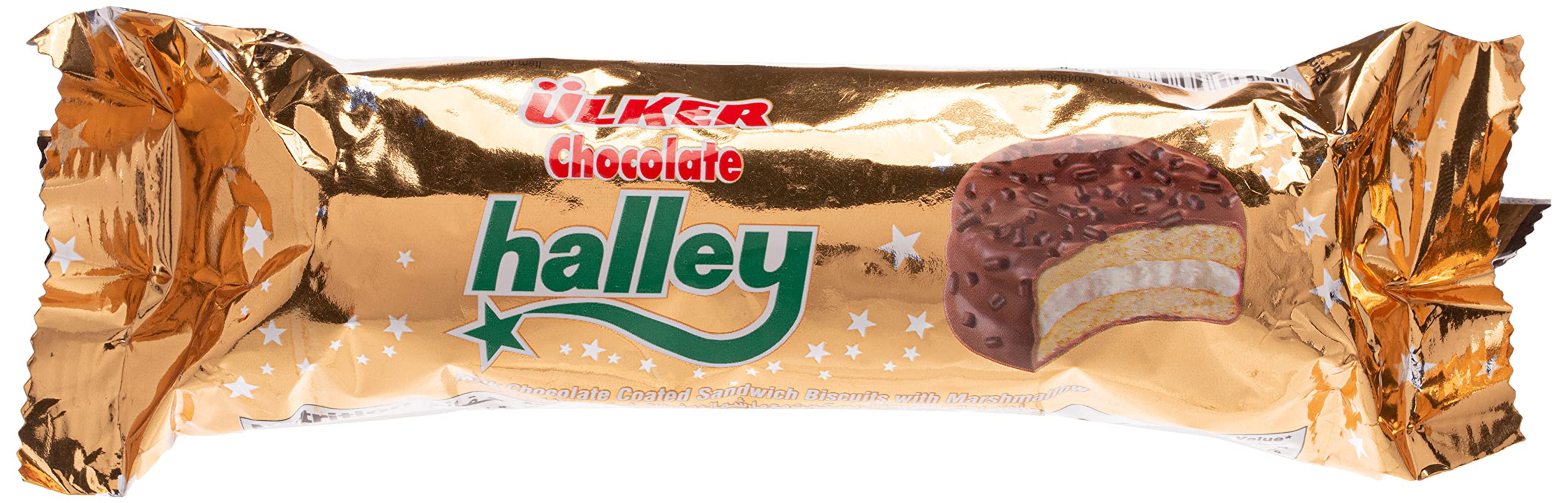 Ulker Halley Chocolate Biscuit Sandwich - [77Gr] - 24 Pieces - Walmart.com