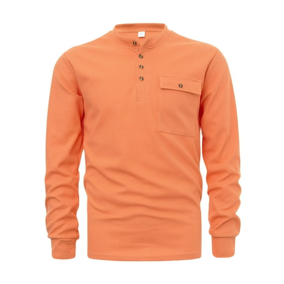 lkfuzj Men's Half-Zip Stand-Up Collar Short-Sleeved Top Sports Long-Sleeved Stand-Up Collar Top/Shirt 2024 New Trendy Mens Regular Fit Dress Shirt Comfy TShirts For Men Orange