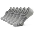 thumbnail image 1 of lmcalzta 6 Pairs No Show Socks Men Non Slip Low Cut Casual Invisible Socks with Arch Support, 1 of 2