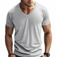 thumbnail image 1 of lmcalzta Gym T Shirts for Men Short Sleeve V Neck Workout Shirts Breathable Loose Lightweight Athletic Tshirts, 1 of 9