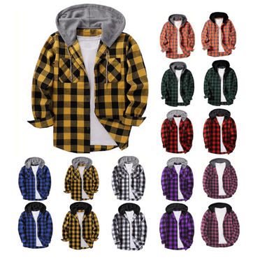 lmcalzta Hoodies for Men Zip up Fleece Sweatshirts with Pockets Winter Thermal Casual Comfy Solid Color Cardigan