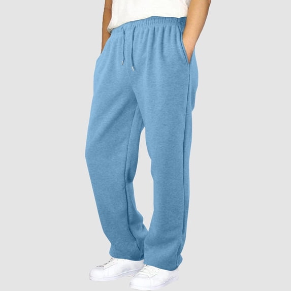 lmcalzta Kids Fleece Sweatpants Boys Casual Drawstring Elastic Waist Workout Athletic Pants with Pockets 6-15 Years