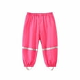 thumbnail image 1 of lmcalzta Kids Rain Pants Girls Boys 2-10 Years Waterproof Toddler Boys Girls Pants Mud Dirty Proof Rain, 1 of 3