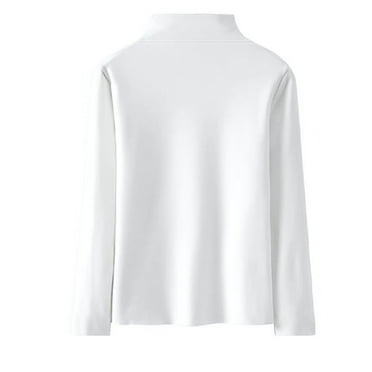 lmcalzta Long Sleeve Tops for Men Turtleneck Slim Fitted Pullover Knitted Casual Thermal Sweater
