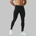thumbnail image 1 of lmcalzta Mens Fleece Athletic Pants Thermal Base Layers Underwear Long John Slim Fitted Workout Pants, 1 of 9