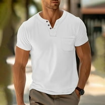 lmcalzta Mens Golf Shirts Short Sleeve Casual Moisture-Wicking Short Sleeve Performance Active Mens Tennis Shirts