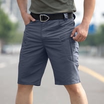 lmcalzta Mens Golf Shorts with Multi Pockets Elastic Waistband Hiking Camping Cargo Shorts with Multi Pockets