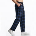 thumbnail image 1 of lmcalzta Mens Pajama Pants Lightweight Pjs Bottom Sleepwear Bottom Lounge Pants with Pockets Drawstring,S-3XL, 1 of 6