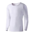 thumbnail image 1 of lmcalzta Mens Thermal Tops Underwear Shirts with Lightweight Soft Fleece Lined Base Layer, 1 of 2