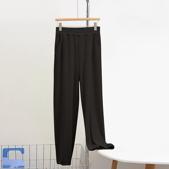 lmcalzta Pajama Pants for Women Stretch Comfy Soft Lounge Pants Sleep Pjs Bottom Pants