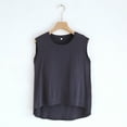 thumbnail image 1 of lmcalzta Pajama Tank Tops for Women Soft Comfy Stretch Modal Sleep Shirts Crew Neck Sleeveless Tank Tops, 1 of 5