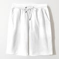 thumbnail image 1 of lmcalzta Plus Size Men's Shorts Elastic Waist Drawstring Classic Loose Fitted Shorts Causal Athletic Shorts, 1 of 5
