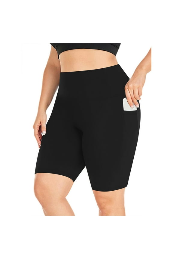 Plus Size Womens Leggings Elastic High Waist Yoga Pants Summer Casual Stretch Basic Trousers for Athletic