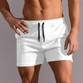 thumbnail image 1 of lmcalzta Running Shorts for Men Drawstring 5 Inch Inseam Shorts Gym Workout Non-restrictive Athletic Shorts, 1 of 4