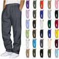 thumbnail image 1 of lmcalzta Sweatpants for Men Fleece Lined Drawstring Elastic Waisted Workout Gym Running Pants with Pockets, 1 of 4