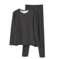 thumbnail image 1 of lmcalzta Thermal Underwear for Men Long John Set with Fleece Lined Base Layer Tops Bottom, 1 of 3