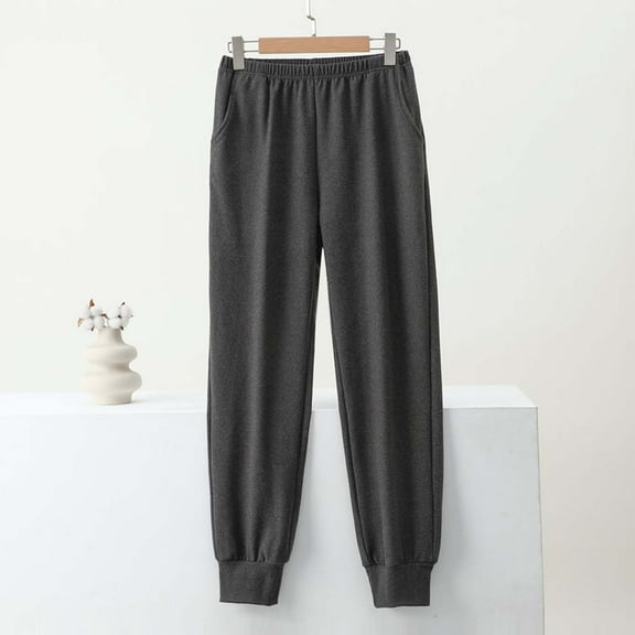 lmcalzta Womens Joggers Elastic Waisted Loose Sweatpants Summer Casual Loungewear Comfy Trousers