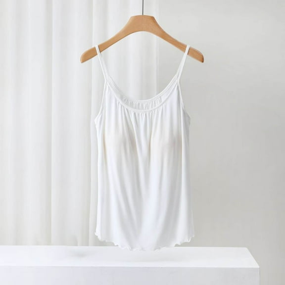 lmcalzta Womens Pajama Tank Tops for Women Spaghetti Strap Undershirts Lightweight Soft Comfy Undershirts
