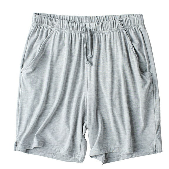 lmcalzta Womens Sleep Shorts Loose Elastic Waist Lightweight Shorts Modal Soft Stretch Comfort for Nightwear