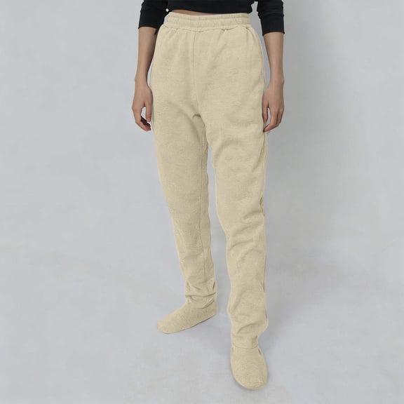 lmcalzta Womens Sweatpants Joggers for Women Elastic Waist Cute Solid Color Casual Pants