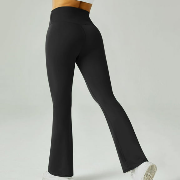 lmcalzta Yoga Pants for Women Leggings for Women High Waisted Slim Fitting Stretchy Pants Gym Athletic Running Pants