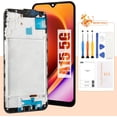 thumbnail image 1 of lncell Screen for Samsung Galaxy A15 5G Screen Replacement for Galaxy A15 LCD Screen SM-A156B,SM-A156P,SM-A156U Touch Display Digitizer Assembly Repair Parts with Frame(Black No Fingerprint Function), 1 of 7