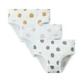 thumbnail image 1 of lnmuld 3PCS Girls Cotton Boxer Briefs Underwear Set Soft Breathable Kids Briefs Comfortable Daily Wear Three Pack Assorted Prints Size:5-6 Years, 1 of 4