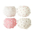 thumbnail image 1 of lnmuld 4PCS Boys Cotton Boxer Briefs Underwear Soft Breathable Comfortable Kids Briefs Trunks with Prints Multipack Size:4-5 Years, 1 of 6